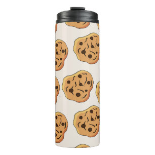 Termo Patrón Personalizado de cookies dibujadas a mano