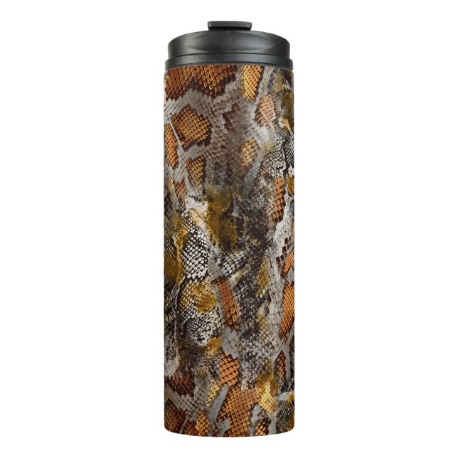 Termo Patrón piel de serpiente (Anverso)