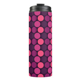 Termo Patrón punteado Neon Sunset