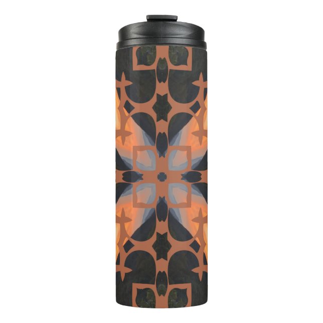 Termo Patrón Retro Tan (Anverso)