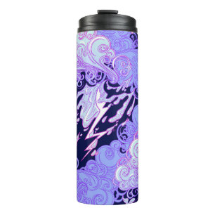 Termo Patrón sin foco. Clo decorativo de estilo retro