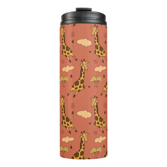 Termo Patrón sin foco con jirafas (Anverso)