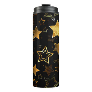 Termo Patrón sin foco con las estrellas doradas