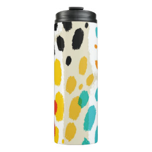 Termo Patrón sin foco de la impresión de animales