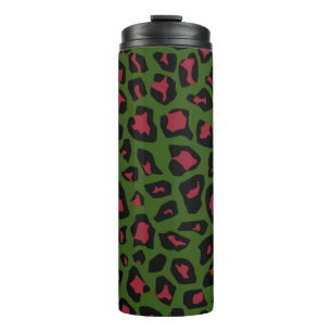 Termo Patrón sin foco de leopardo