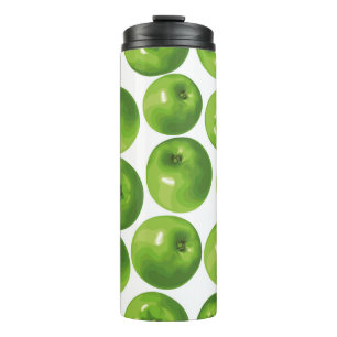 Termo Patrón sin foco de manzana verde