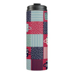 Termo Patrón sin soldadura, tracción con tazas dibujadas