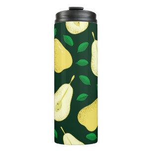 Termo Patrón transparente de frutos perecederos