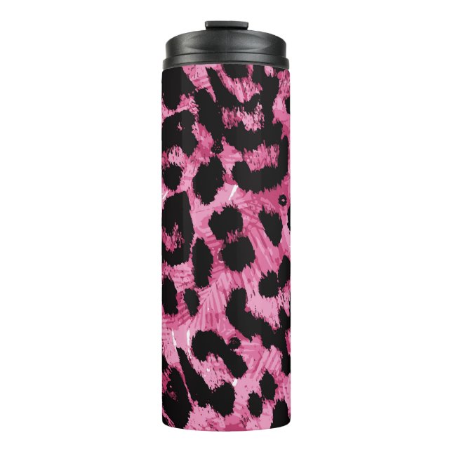 Termo Patrón transparente de leopardo (Anverso)