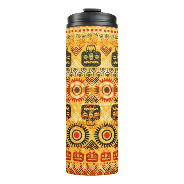 Termo Patrón tribal sin soldadura (Anverso)