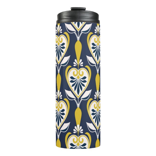 Termo Patrones florales sin inconfundibles de estilo esc (Anverso)