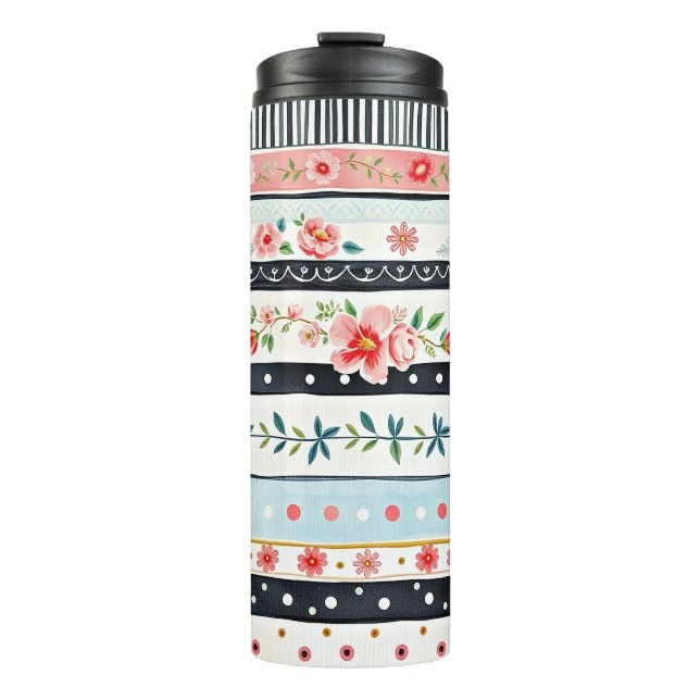 Termo Patrones mixtos shabby chic (Anverso)