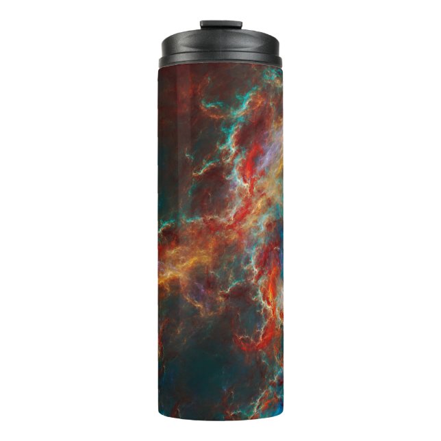 Termo Patrones y formas fractales abstractos. Uni infini (Anverso)