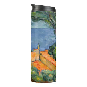 Termo Paul Cezanne - Estaque con techos rojos