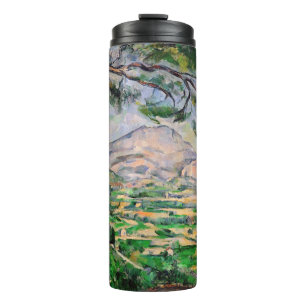 Termo Paul Cezanne - Mont Sainte-Victoire y gran pino