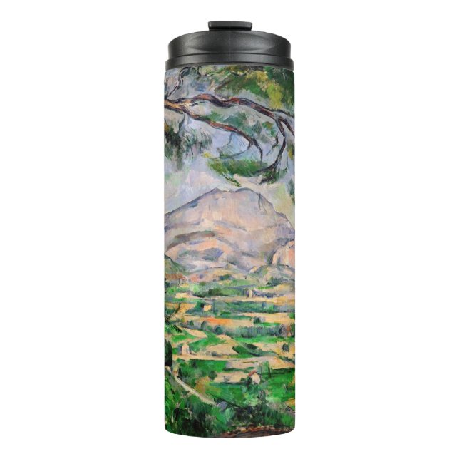 Termo Paul Cezanne - Mont Sainte-Victoire y Pino Grande (Anverso)