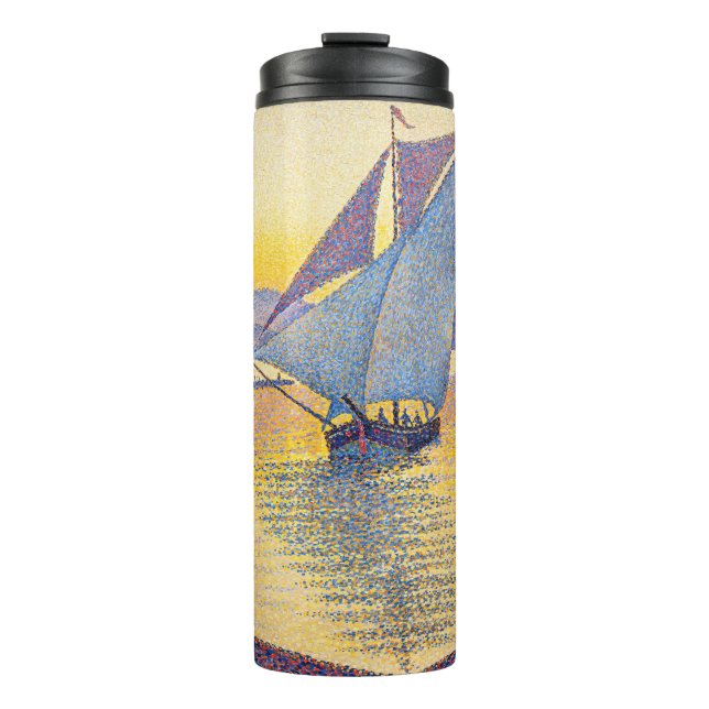Termo Paul Signac - El puerto al atardecer, Opus 236 (Anverso)