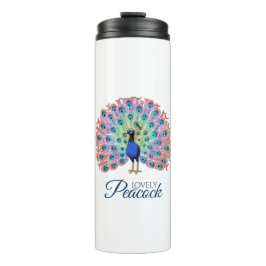 Termo Pavo Real personalizado