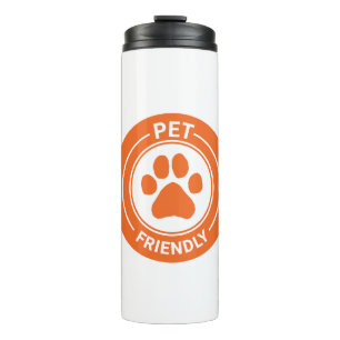 Termo Paw de Bestie Westie de Bestie Friendly mascota - 