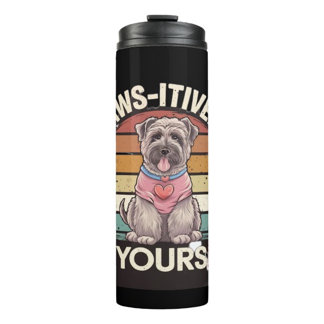Termo Paws-itive Yours Dog (Anverso)