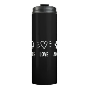 Termo Paz Amor Adoptar