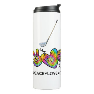 Termo Paz Amor Golf Tie-Dye