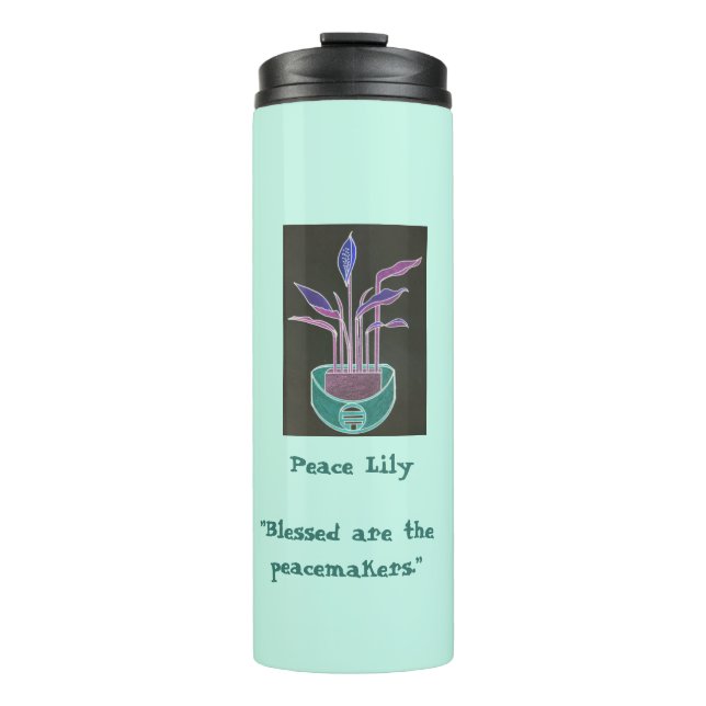 Termo Peace Lily (Anverso)