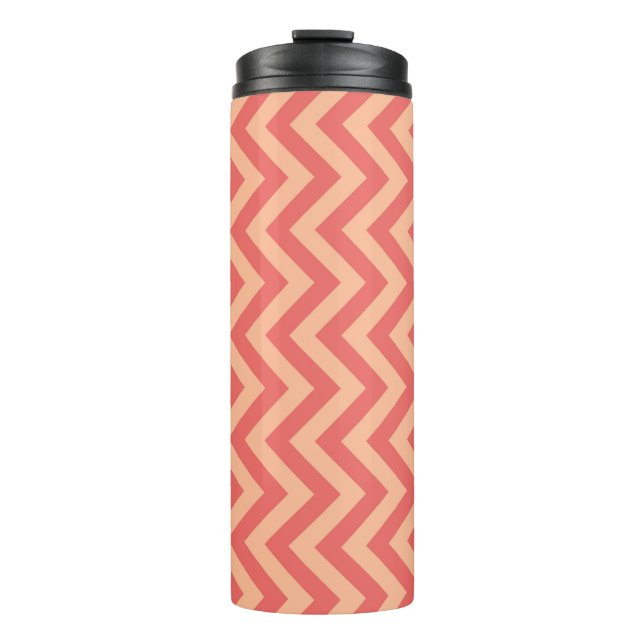 Termo Peach and Cranberry Chevron (Anverso)