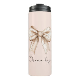 Termo Peach Cream Bow