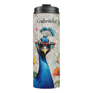 Termo Peacock de Guay en tonos florales y encajes