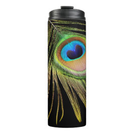 Termo Peacock Feather Black