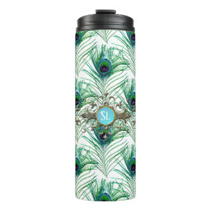 Termo Peacock Monogramed Gemstone