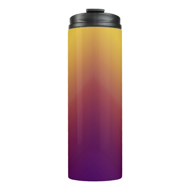 Termo Peacock Ombre Amarillo (Anverso)