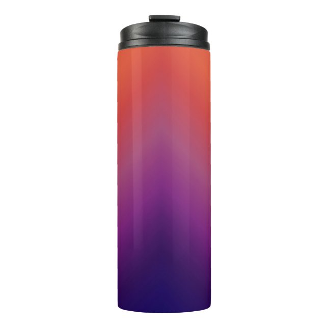 Termo Peacock Ombre Rojo (Anverso)