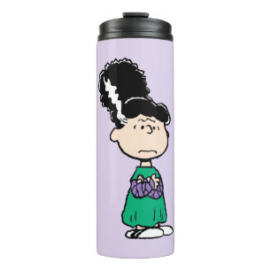 Termo Peanuts Lucy Novia de Frankenstein Halloween