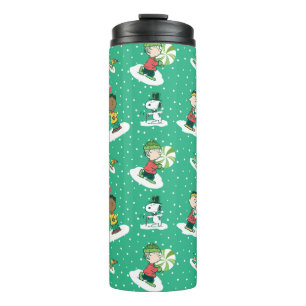 Termo Peanuts Peppermint Dreams Snowflake Pattern