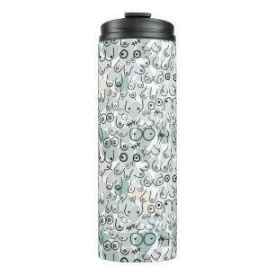 Termo pechuga feminista pastel