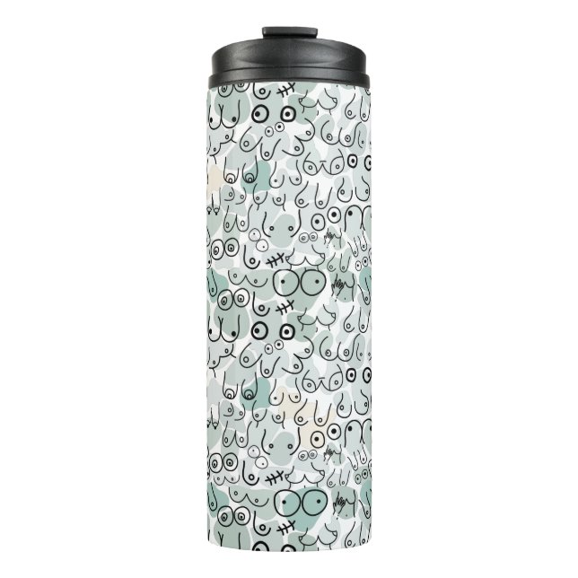 Termo pechuga feminista pastel (Anverso)