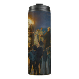 Termo Peder Severin Kroyer - El incendio de la víspera d