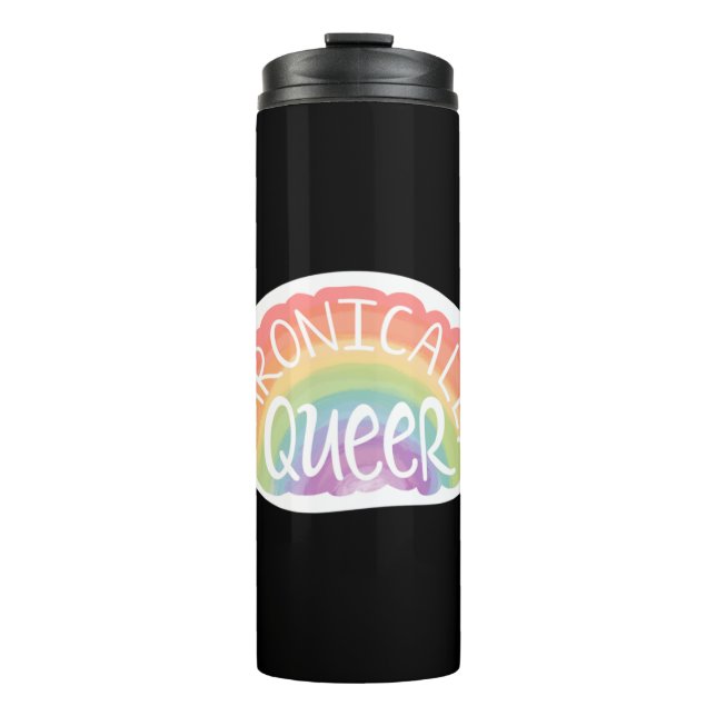 Termo Pegatina queer crónico (Anverso)