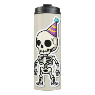 Termo "Pegatinas de Moda de esqueleto"