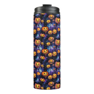 Termo Películas de Halloween Leggings calabazas Naranjas