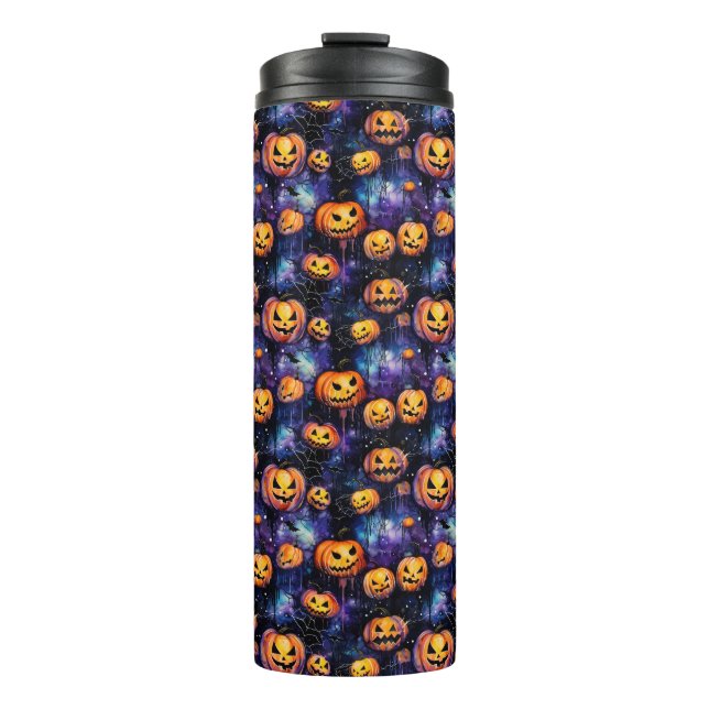 Termo Películas de Halloween Leggings calabazas Naranjas (Anverso)