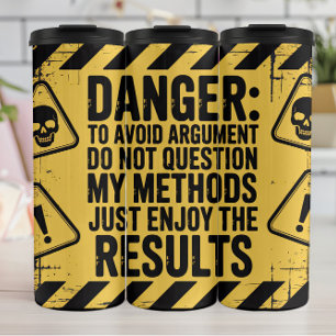 Termo Peligro: Métodos de preguntas, disfrutar resultado