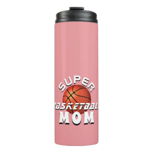 Termo Pelota de Baloncesto Súper Rosa Mamá Deportiva Mad