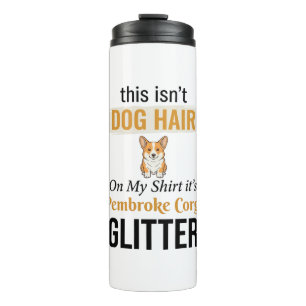 Termo Pembroke Corgi Brillo Diseño Divertido Amante de l