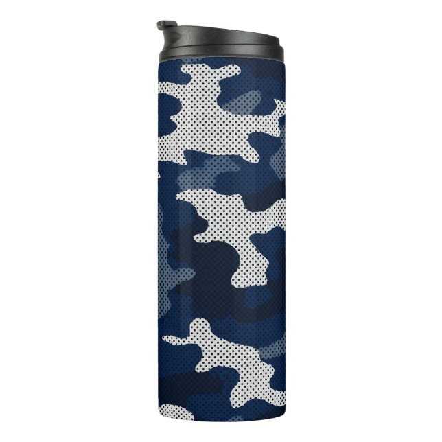 Termo Penn State Navy & White  Camo Printed  (Rotado hacia la derecha)