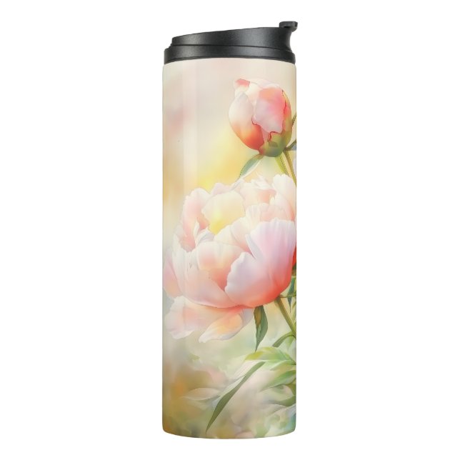 Termo Peonies (Rotado hacia la izquierda)