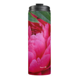 Termo Peony rosado de Bashful