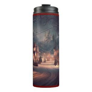 Termo Pequeña ciudad 3 navidades